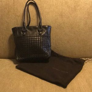 Bottega Veneta Open Tote Intrecciato Nappa Small